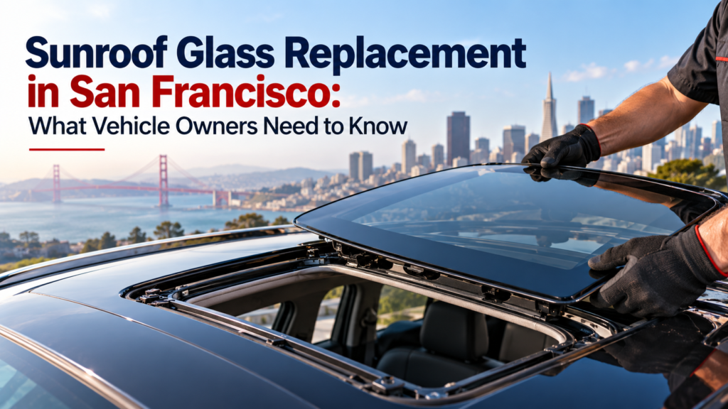 Sunroof Glass Replacement in San Francisco: What Vehicle Owners Need to Know